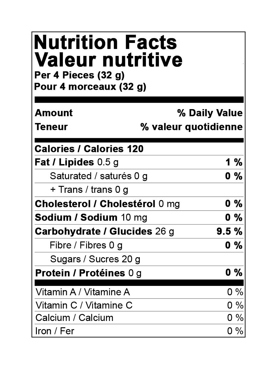 SOUR WHIPS Dill Pickle Candy Bag 96g